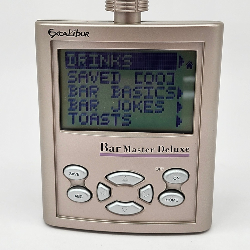 Excalibur Bar Master Deluxe Drink‎ Recipe Calculator Voice Sound Effects - Picture 5 of 9